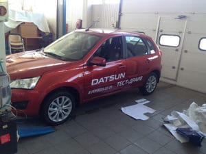 Брендирование Datsun