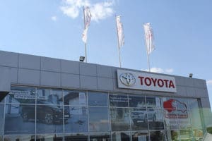 Брендирование Toyota